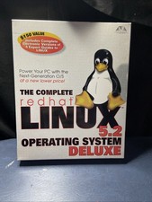 The Complete Redhat Linux 5.2 Operating System Installation Guide Book w/ Box