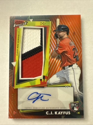 2026 Topps Finest C.J. Kayfus Base (RAW)