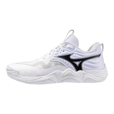 MIZUNO Wave Momentum Elite WIDE V1GA2513 51 White Black Width 3E Volleyball