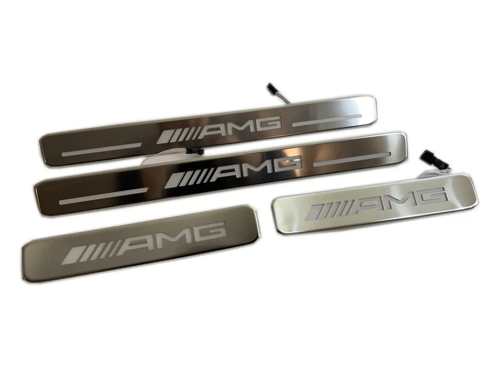 Original AMG Einstiegsleisten G-Klasse Mercedes-Benz Set Beleuchtet W464 W465 OE - Bild 1 von 4