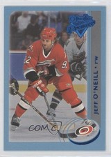 2002-03 O-Pee-Chee Premier Blue 107/500 Jeff O'Neill #258 09kf