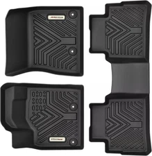 3D Floor Mats for 2021- 2026 Nissan Rogue All Weather Anti-Slip TPE Floor Liners