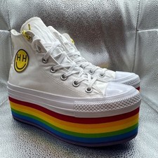 Size 7 - Converse X Miley Cyrus Pride Chuck T...