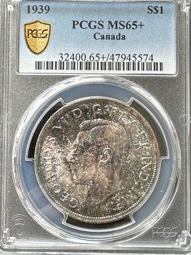 Canada 1939 $1 MS65+ PCGS