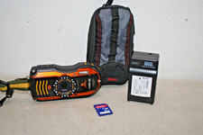 PENTAX WG-3 Orange 16.0MP Waterproof 14m Digital Camera w/8GB SD Card- Tested