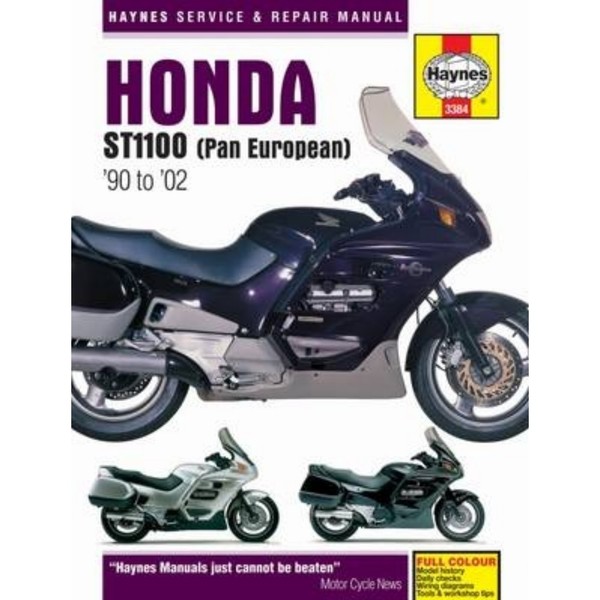 Honda ST1100 Pan European (1990-2002) Reparaturanleitung Haynes-image