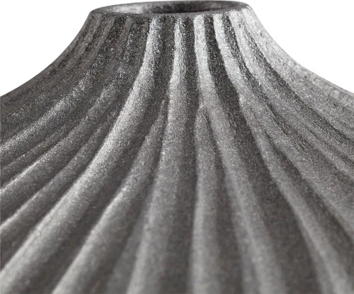 Allium Collection Farmhouse Ceramic Bud Vase-Brown - Picture 2 of 3