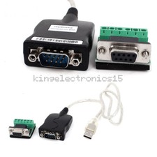 NEW USB 2.0 To Interface RS-485 DB9 80mm Serial Converter Adapter Cord Cable