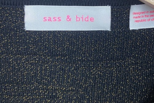 SASS & BIDE 'The Last Empire' Soft Tailored Knit Jacket - Size XS - $450 - Picture 4 of 5