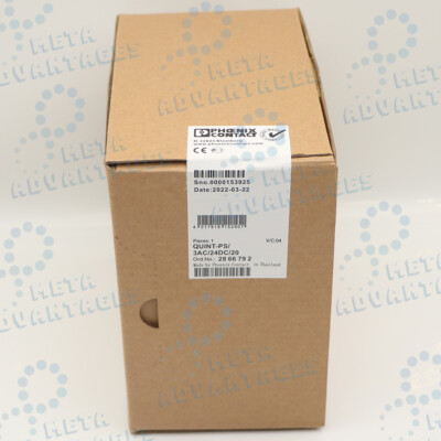 1pcs New PHOENIX QUINT- PS /3AC/24DC/20 ( 2866792 ) Power Supply