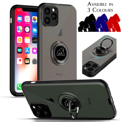 Für iPhone 15 Pro Max Plus Neu Ring Shadow Kick Ständer Magnetische Schutzhülle