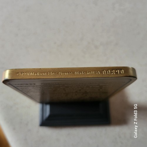 United Paketservice UPS Original Wahrzeichen Poster und Bronzeschlakat - Bild 16 von 24