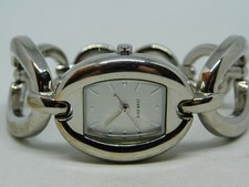 Nine West Silver Tone Quartz Analog Ladies Watch Sz. 6 1/2"