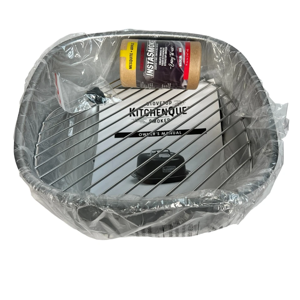 Charcoal Companion CC4132 KitchenQue Estufa Interior Fumador 13.5” x 9.5” x 12.5” Foto 4 de 4