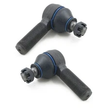 Pair Set 2 Front Outer Steering Tie Rod Ends Mevotech For Dodge Ramcharger 4WD