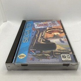 Ground Zero Texas (Sega CD, 1993) Complete CIB