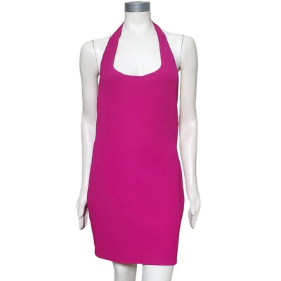 sachin and babi light blue dress Knit Halter Dress Orange / Large main image 1