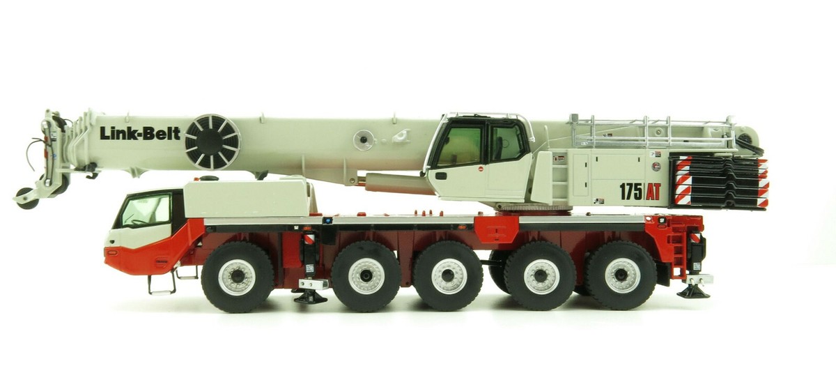 NZG LinkBelt cranes ラフテレーンミニカー　1/50 限定 1/50 NZG Link-Belt 300 AT All Terrain Crane Diecast Car