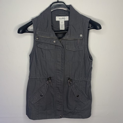 Utility Vest Military Style Canvas Size 