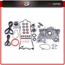 Thermostat Timing Belt Water Pump Kit For Honda Accord 2.2 2.3 Cover Gasket