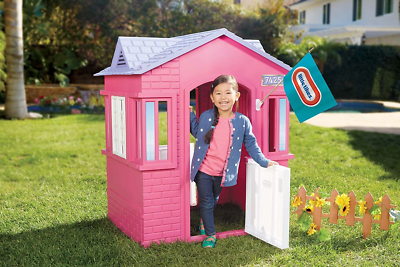 Princess Castle Playhouse Outdoor Backyard Playground Pretend Play Toy Gift  Pink
