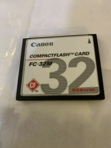 Tarjetas de memoria Canon para cámaras de vídeo y fotográficas