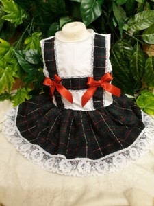 emerald green baby dress