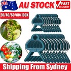 GARDEN PLANT CLIPS Tomato Tie Stem Orchid Support Weatherproof Grow Training AU