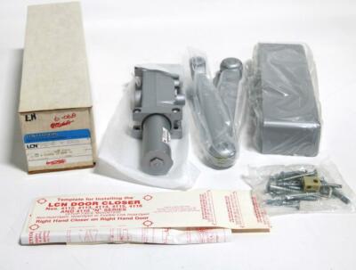 LCN 4110N H LH Heavy Duty Door Closer, Left Hand, Hold, Adjustable Spring