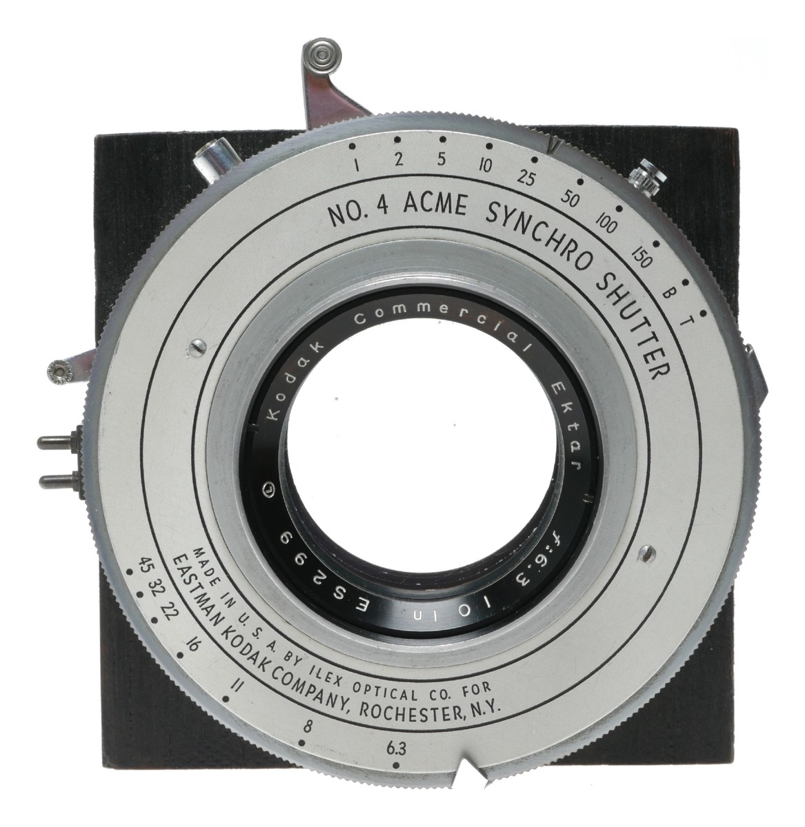 Kodak Commercial Ektar f:6.3 10 Inch Camera Lens 5x7 8x10 Large