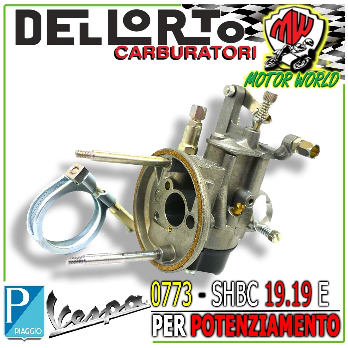 Carburettor Carburatore 19 Vespa Special CARBURATORE DELL'ORTO