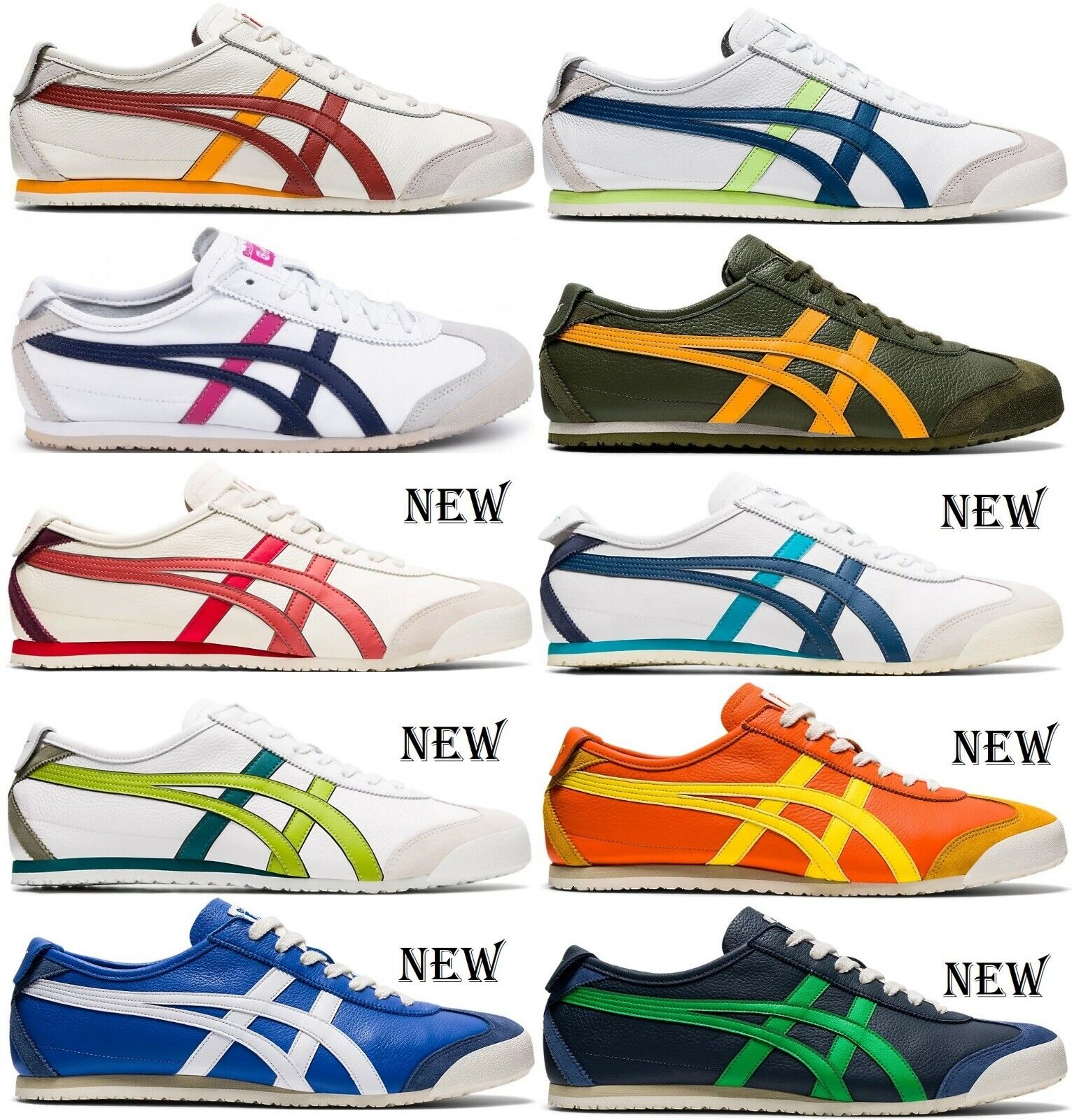 Shoes Asics Onitsuka tiger 66 THL7C2 Mexico Man Woman | eBay