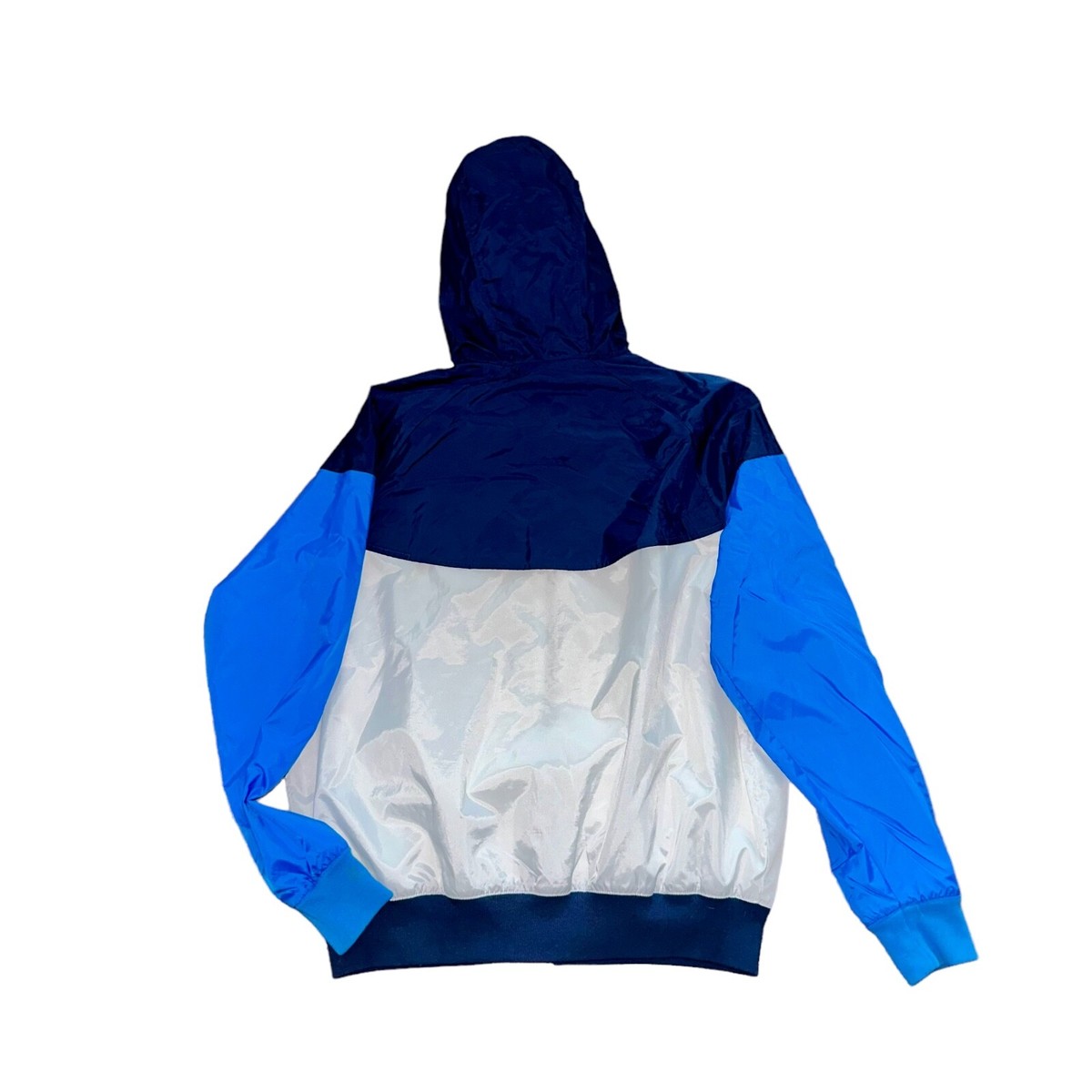 Super Rare Nike Windrunner Heritage Jacket Nylon Glanz Blue