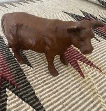 COW CATTLE RED MILL MFG. USA 6” L x 3.5” TALL