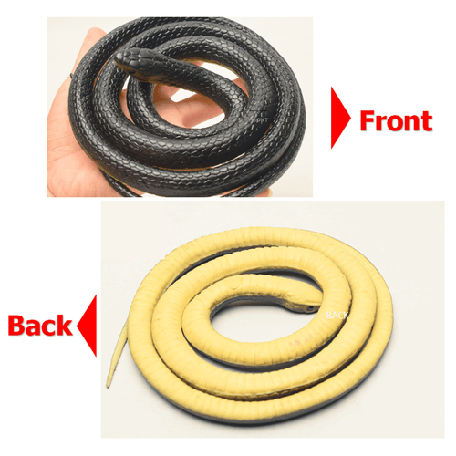 52" Fake Realistic Snake Lifelike Scary Rubber Toy Prank Party Joke Easter Gift - Picture 6 of 12