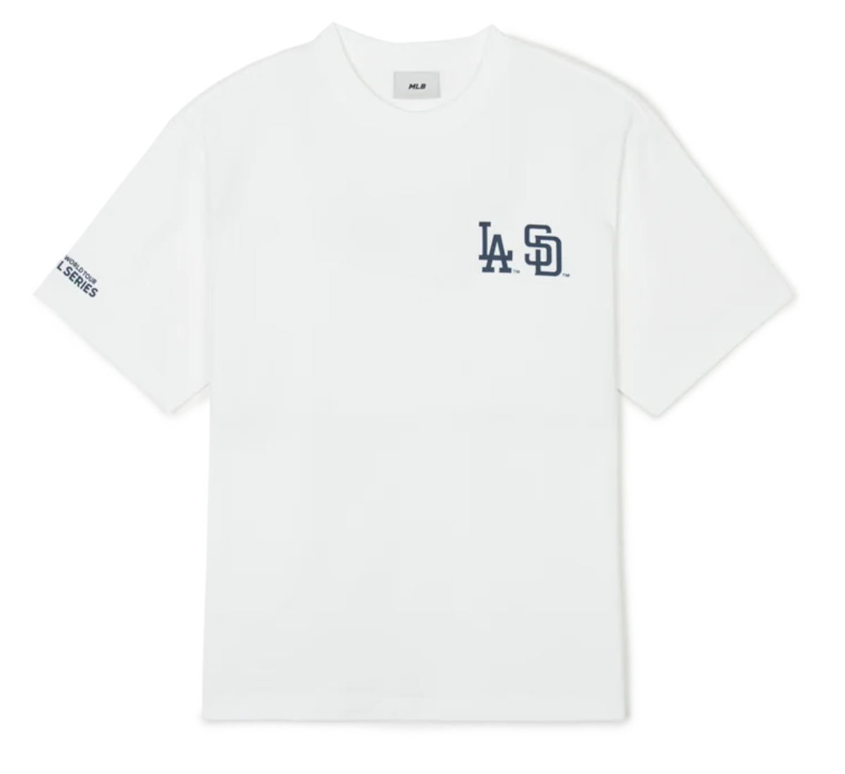 ◆MLB◆Seoul Series Dual Logo Short-Sleeved T-Shirt LA SD MLB KOREA] Seoul Series Dual Logo Half-sleeve T-shirts LA SD
