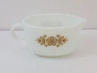 Vintage Pyrex No. 77-B Butterfly Gold Gravy Boat Milk Glass Boat Only No Dish