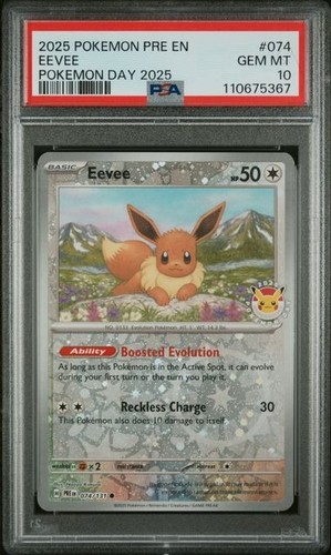 Eevee graded PSA 10 for sale on eBay