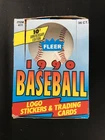 1990 Fleer Baseball Box with 36 unopened packs! CLEAN NO RESERVE!