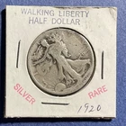 1920 P Walking Liberty Half Dollar 90% Silver "Actual Coin Pictured-Not Cleaned"