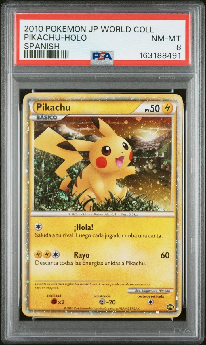Pikachu Pokémon TCG Individual Collectible Card Game Cards in
