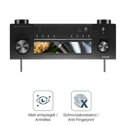 2x Screen Protector for Denon AVR-X2800HDAB Protection Anti Glare dipos - Afbeelding 4 van 6