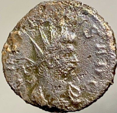 #ad 260 268 AD Ancient Roman Empire Coin Gallienus 1750 years old Virtus Aug Soldier $38.88