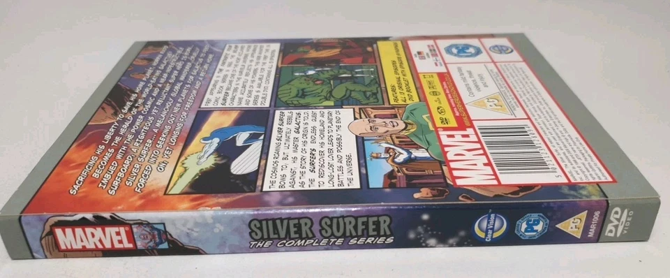 SILVER SURFER DVD 2 Disc Set The Complete Series MARVEL Uk Region 2 Dvd - Image 4 of 4