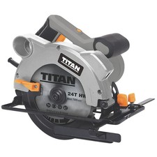 Titan Circular Saw Electric TTB874CSW Heavy Duty 165mm Wood Cutter 240V
