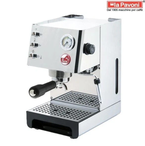 La Pavoni Espressomaschine Baretto Steel LPMBRT05EU - Gebrauchsspuren - Bild 1 von 1