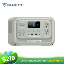 BLUETTI Elite 30 V2 288Wh Light Sand Grey Portable Power Station for Road Trip