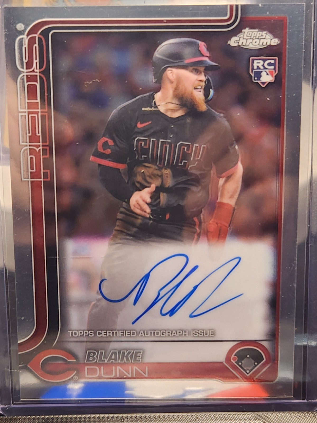 2025 Topps Chrome - Rookie Autographs Blake Dunn #RA-BD (AU, RC)