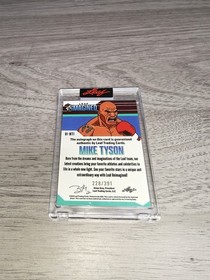 2023 Leaf Reimagined - Autographs Mike Tyson #RI-MT1 /391 (AU) Punch Out NES