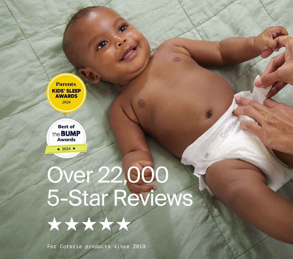 Coterie Ultra-Soft Diapers, 6-Pack-Size: 03 (14-24lbs) - Image 2 of 4